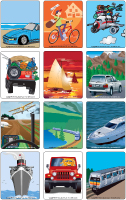 Jeu d'images - Les moyens de transport Jeu d'images - Les moyens de transport