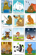 Jeu d'images - Les ours