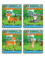 Jeu d’images-Animaux sauvages-1