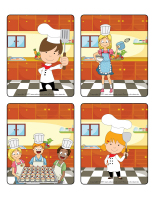 Jeu d'images-Apprentis cuisiniers