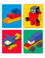 Jeu d’images-Blocs Lego-1