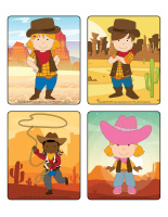 Jeu d’images-Cowboys-1