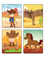 Jeu d’images-Cowboys-2