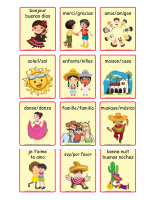 Jeu d'images-Je parle espagnol-2 Jeu d'images-Je parle espagnol-2