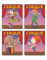 Jeu d'images-Le cirque Jeu d'images-Le cirque