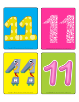 Jeu d'images-Le nombre 11 Jeu d'images-Le nombre 11