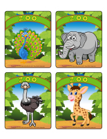 Jeu d'images-Le zoo