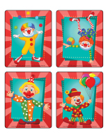 Jeu d'images-Les clowns-2