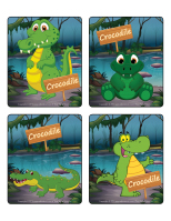 Jeu d'images-Les crocodiles