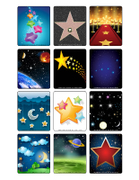 Jeu d'images-Les étoiles Jeu d'images-Les étoiles