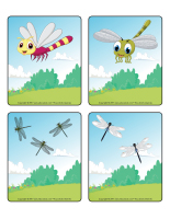 Jeu d'images-Les libellules-1 Jeu d'images-Les libellules-1