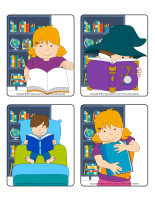 Jeu d'images-Les livres-1 Jeu d'images-Les livres-1