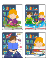 Jeu d'images-Les livres-2 Jeu d'images-Les livres-2