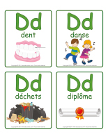 Jeu d'images-Lettre D-1 Jeu d'images-Lettre D-1