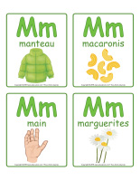 Jeu d'images-Lettre M-1