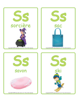 Jeu d'images-Lettre S-2