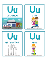 Jeu d'images-Lettre U 1