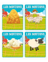 Jeu d’images-Moutons