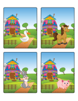 Jeu d'images-Pâques-La ferme-2