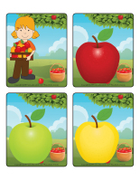 Jeu d’images-Pommes-1