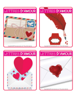 Jeu d’images-Saint-Valentin-Lettres d’amour-2