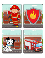 Jeu d'images-les pompiers-2