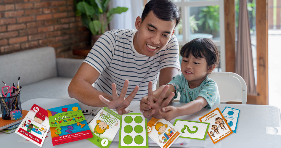 Jeu de cartes-Éveil aux mathématiques