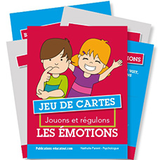 Jeu de cartes Jouons et régulons les émotions