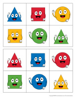 Jeu de la roulette graphique-Couleurs et formes-2