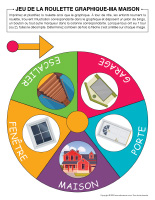 Jeu-de la roulette graphique-Ma maison
