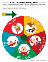 Jeu de la roulette graphique-Noël-1