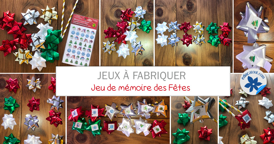 Jeu de mémoire des Fêtes 