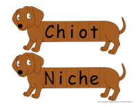 Jeu de mots-Chiens