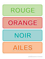 Jeu de mots-Coccinelles