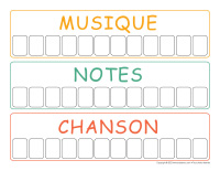 Jeu de mots-Éveil à la musique