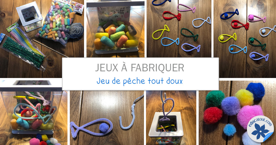 Jeu de pêche tout doux