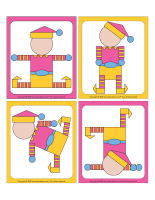 Jeu des formes-Lutins de Paques