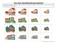 Jeu des grandeurs-Ma maison