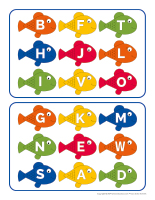 Jeu des lettres-Poissons