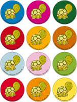 Jeu des places-Les tortues Jeu des places-Les tortues