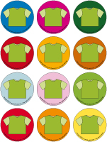 Jeu des places-Les vêtements Jeu des places-Les vêtements