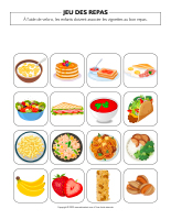 Ressource pédagogique : jeu sur l'équilibre alimentaire - MAMP
