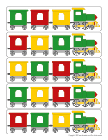 Jeu du train et wagons