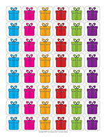 Jeu épingles de Noël-couleurs
