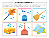 Jeu trousse de nettoyage