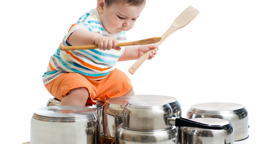 Jouons du tambour,activités musicales pour enfants.