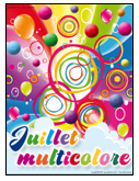 Juillet multicolore