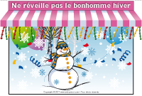 Kiosque - Ne réveille pas le bonhomme hiver Kiosque - Ne réveille pas le bonhomme hiver