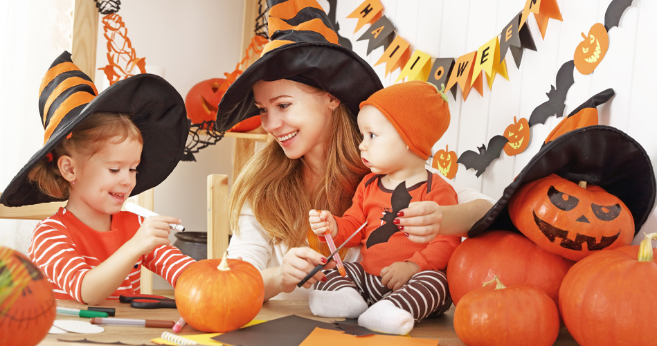 LHalloween; la fête avec les poupons