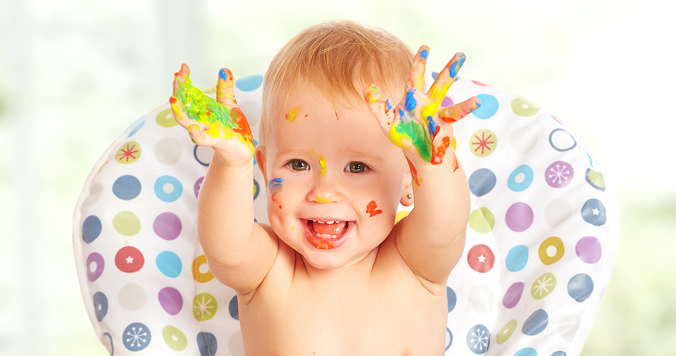 La couleur pour les poupons, activités pour enfants de 0 à 18 mois